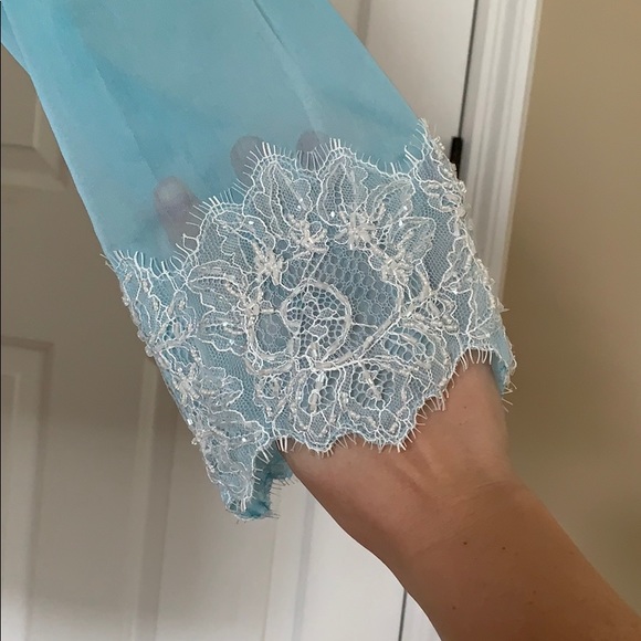 Crystal embellished Chiffon Tunic Top - Picture 4 of 8